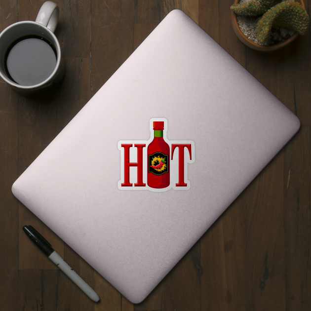 Hot Sauce Bottle by sifis